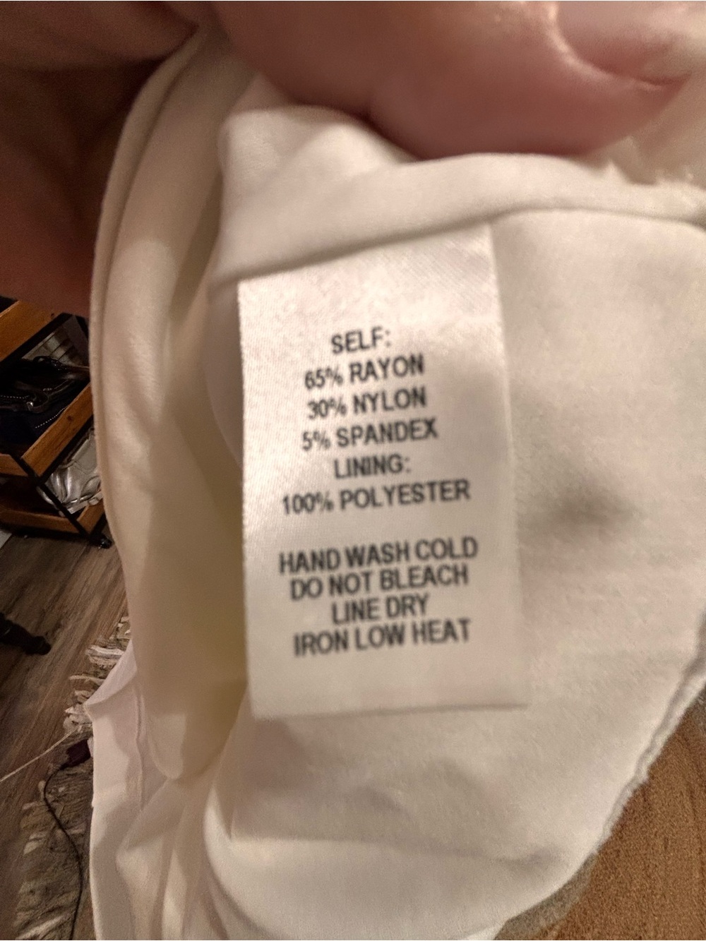 Lulu's White Strapless Ruffle-Hem Dress - Picture 4 of 4